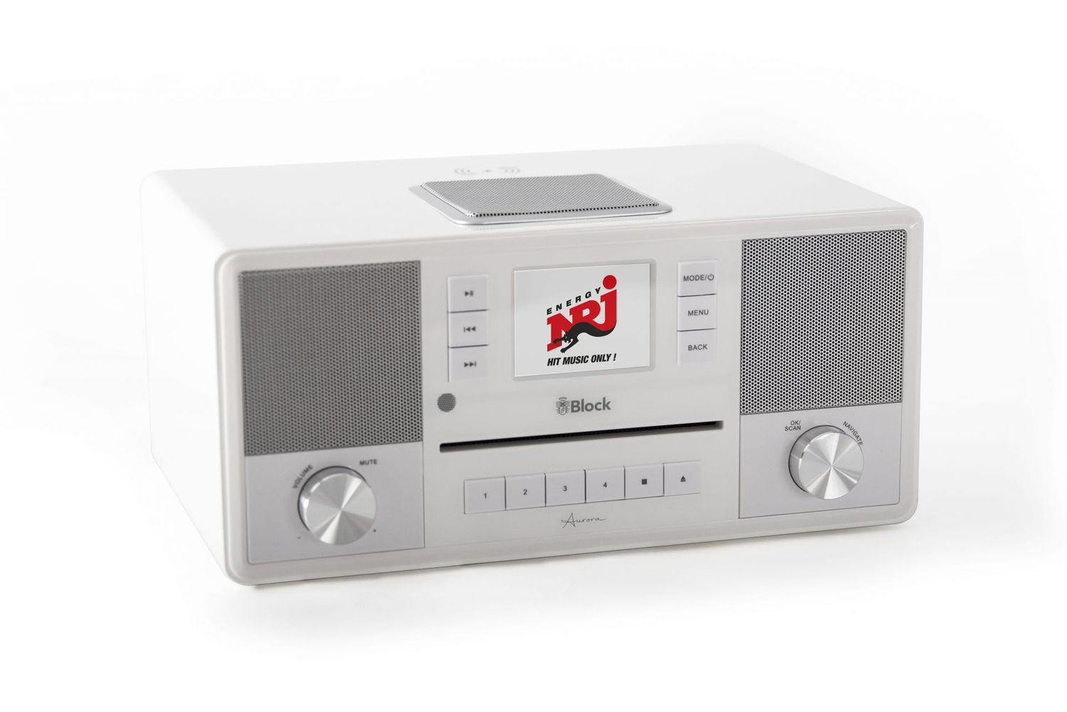 Block Aurora Smartradio Weiss