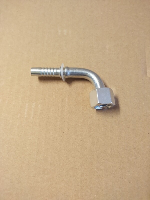 Letkuliitin JIC sisäkierteellä, 45 asteen kulma. Liitin UNF 9/16 letkukara 3/8"