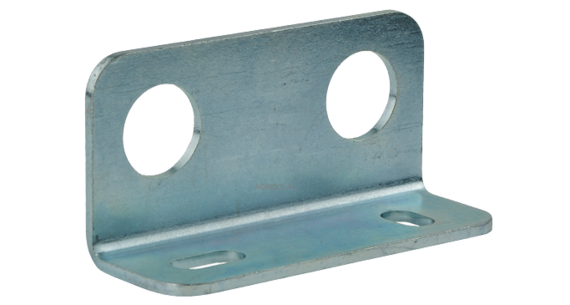 Kiinnitysrauta kahdelle pikaliittimelle.