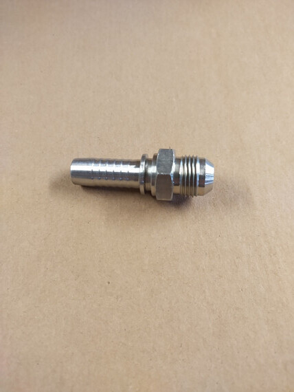 Letkuliitin JIC Suora Ulkokierre UNF 3/4 letkukara 1/2"