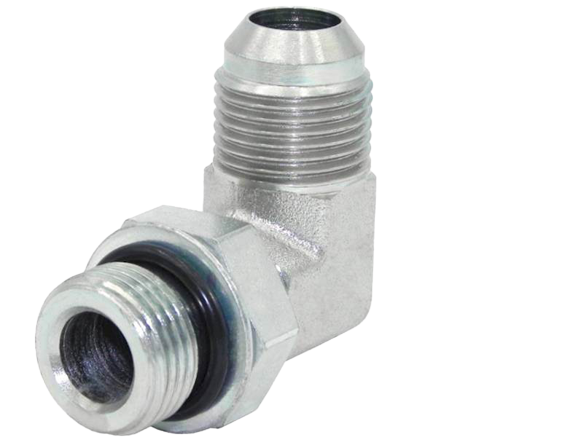 Suunnattava mutka 90° BSP 3/8" - JIC3/4"