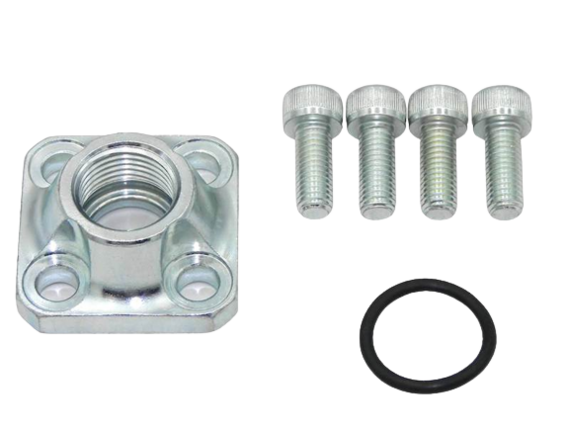 Pumpun tai moottorin laippa pulttijako 40mm G1/2"