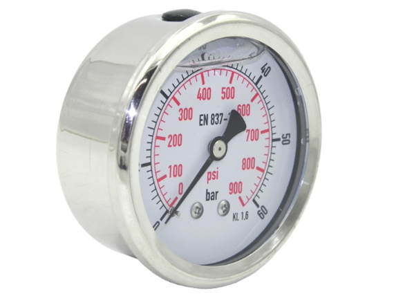 Painemittari Takaliitäntä 0-25Bar