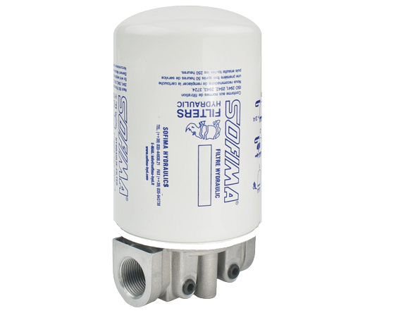 Paluusuodatin 3/4'' MPS 050 P10A väliasenteinen painemittarilla