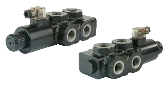 6/2 venttiili Walvoil 140 l/min 12V