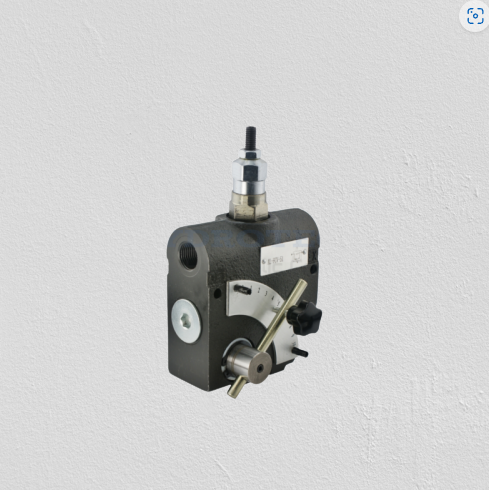 Virtauksensäätöventtiili 3/4" painekompensoitu paineenrajoitusventtiilillä