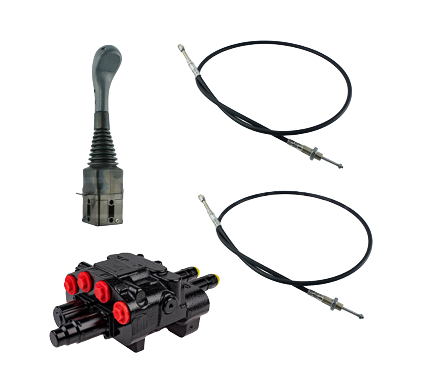 Etukuormaajan venttiilipaketti. Ympäripumppaaviin järjestelmiin. Walvoil SDM/122/2  80 l/min.