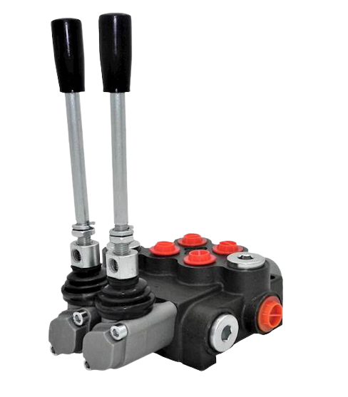 Käsiohjausventtiili Q80 2 karaa  2-toimikarat