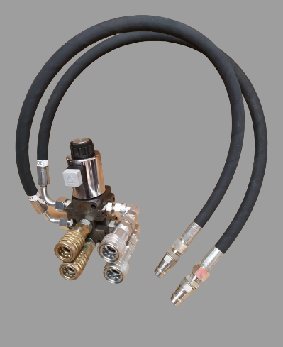 Lisälohko 50l/min 3/8" 12v 6/2