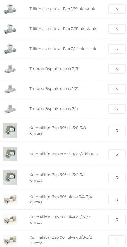 AVAJAIS MEGA liitin lajitelma