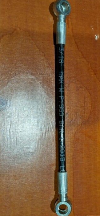 Hydrauliletku manuli rockmaster 1/4" 26cm