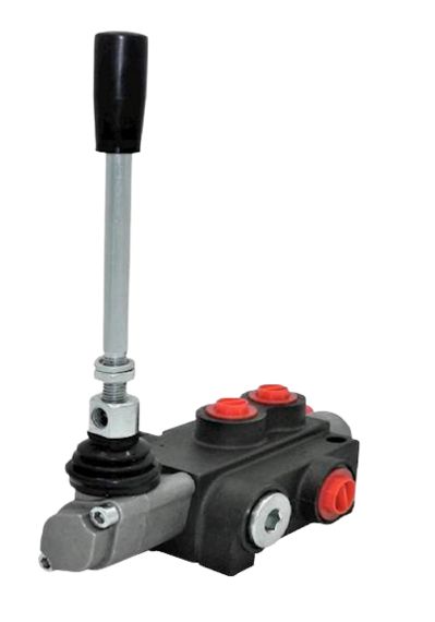 Käsiohjausventtiili Q40 1-kara kaksitoiminen kara.