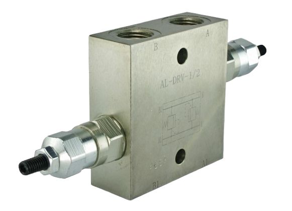 Kaksoispaineenrajoitusventtiili 3/8 VAU AL-DRV
