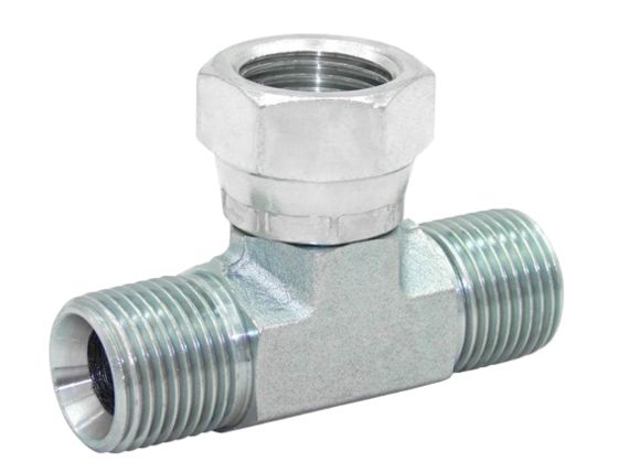 T-liitin aseteltava Bsp 3/8" uk-sk-uk