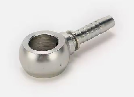 Letkuliitin banjo 1/2" pultinreikä suora, letkukara 1/2"