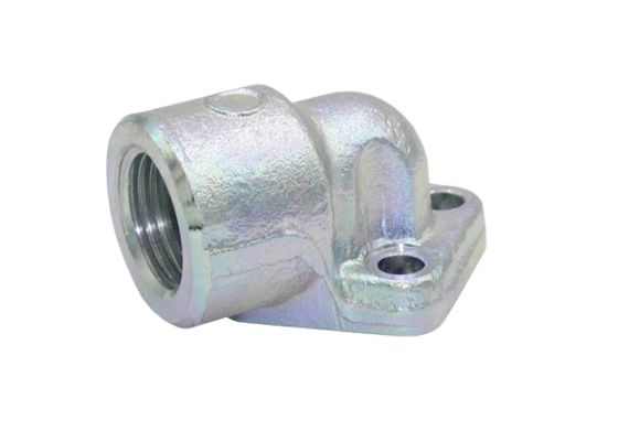 Pumpun tai moottorin laippa pulttijako 51mm 90° G1"