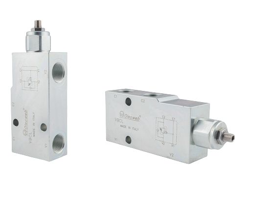 Kuormanlaskuventtiili VBCL 3/4 Kuormanlaskuventtiili VBCL 3/4" Yksipuolinen 120 l/min