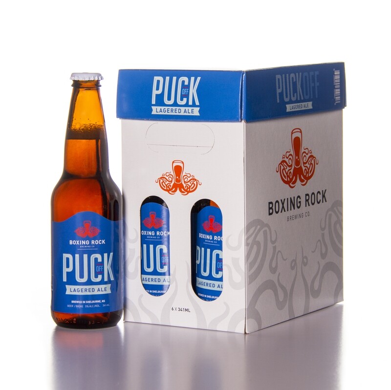 Puck Off Lagered Ale 6 x 341ml Bottles
