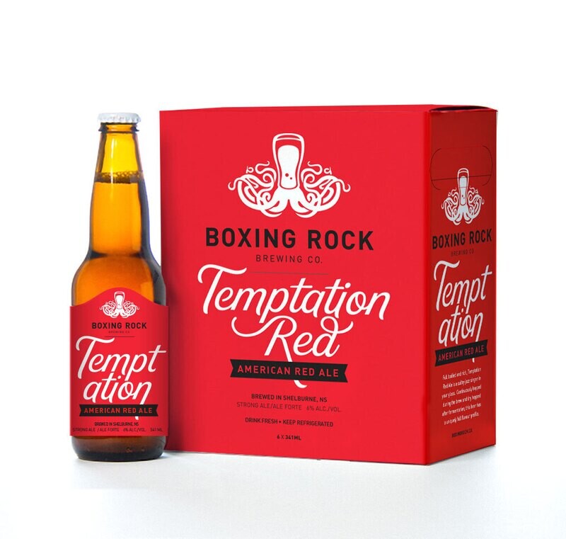 Temptation Red Ale 24 x 341ml Bottles