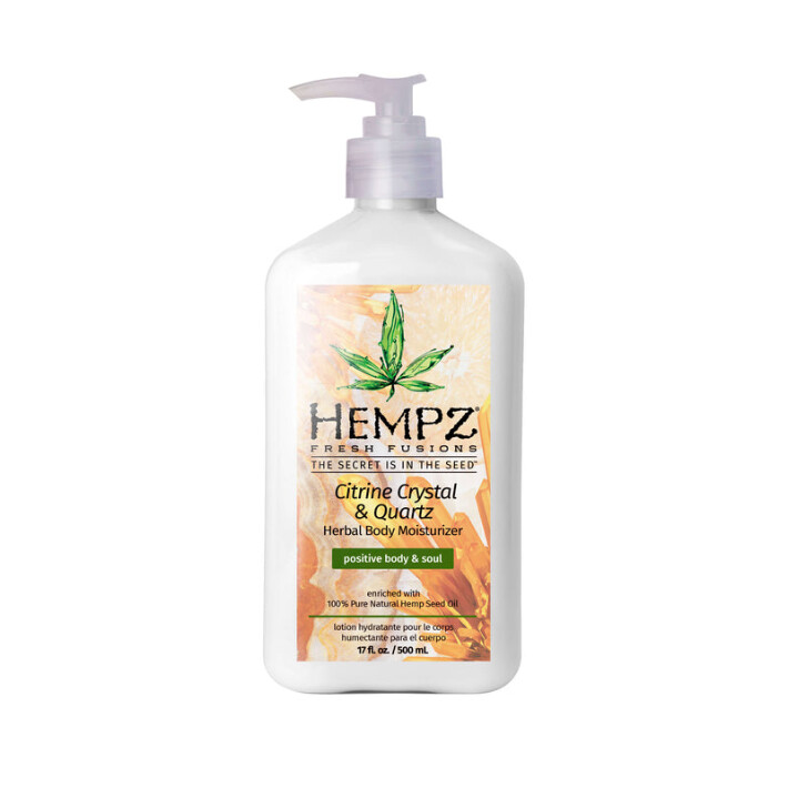 Hempz  17oz Citrine Crystal &amp; Quartz Moisturizer