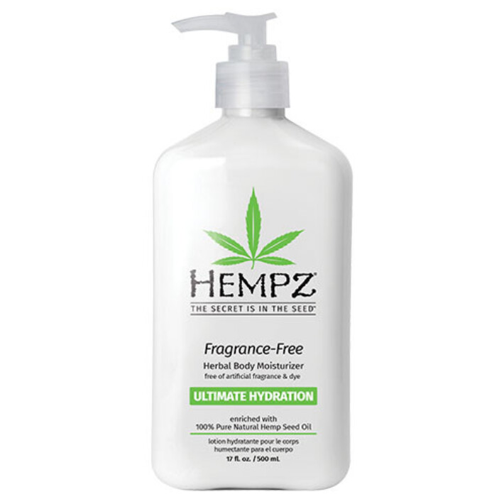 Hempz 17oz  Fragrance Free Moisturizer