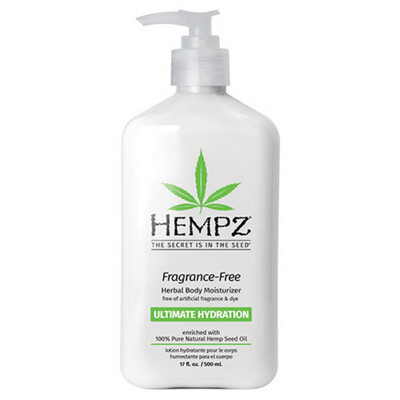 Hempz 17oz  Fragrance Free Moisturizer