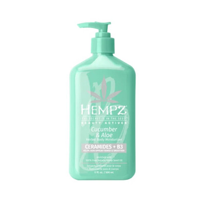 Hempz 17oz  Cucumber &amp; Aloe Moisturizer