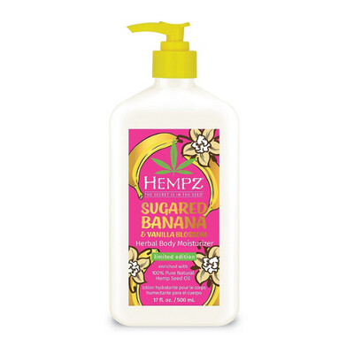 Hempz 17oz  Sugared Banana &amp; Vanilla Blossom Moisturizer