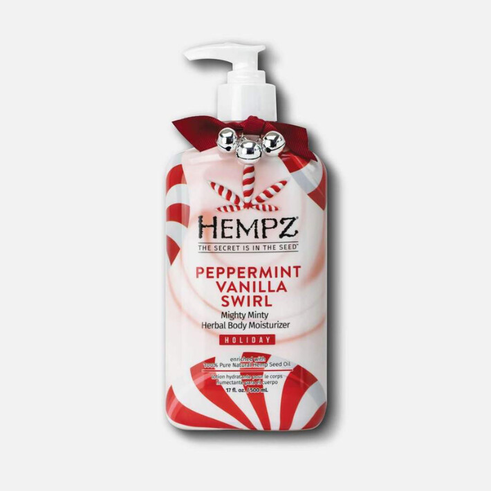 Hempz  17oz Peppermint Vanilla Swirl Moisturizer