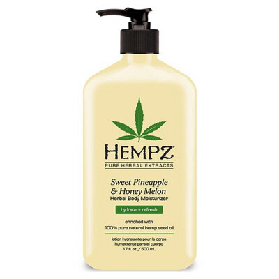 Hempz  17oz Sweet Pineapple &amp; Honey Melon Moisturizer