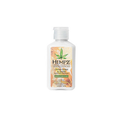 Hempz Mini Citrine Crystal &amp; Quartz  Moisturizer