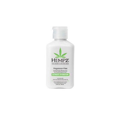 Hempz Mini Fragrance Free Body Moisturizer