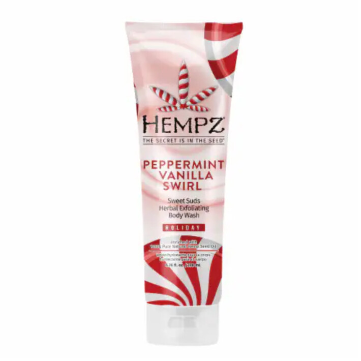 Hempz Peppermint Vanilla Swirl Body Wash