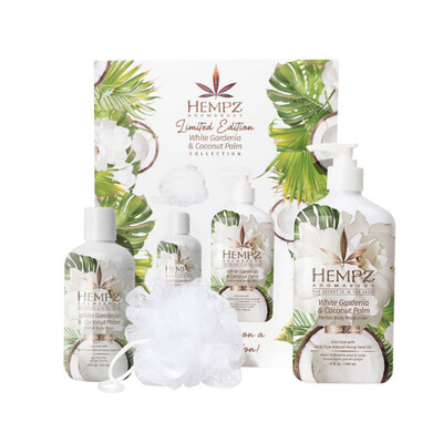 Hempz White Gardenia &amp; Coconut Palm Set