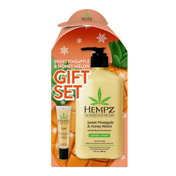 Hempz Sweet Pineapple &amp; Honey Melon Holiday Gift Set