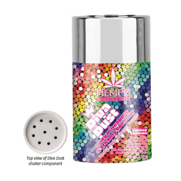 SALE! Hempz Diva Dust Shimmer Body Powder
