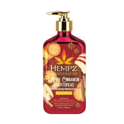 SALE! Hempz  17oz Apple Cinnamon Shortbread Moisturizer