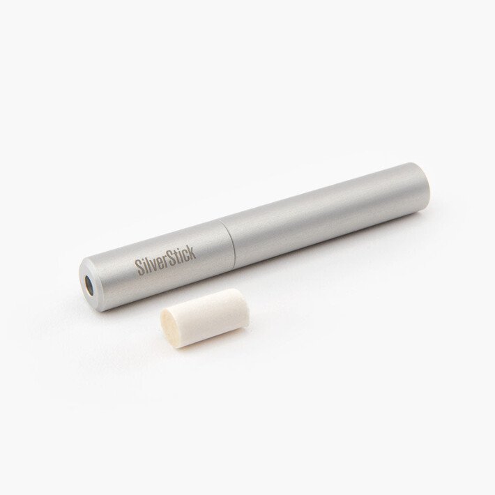 Large SilverStick One-Hitter Pipe