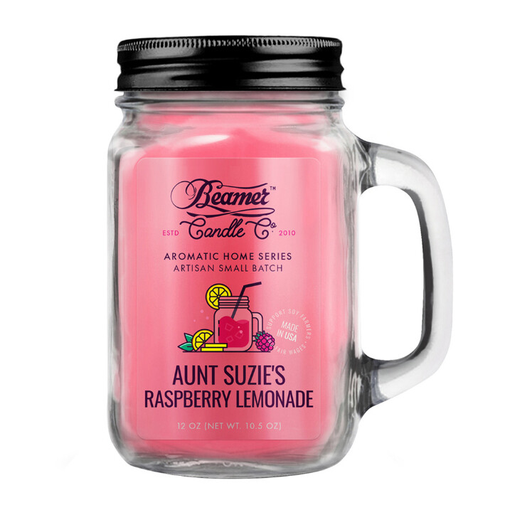 Aunt Suzie&#39;s Raspberry Lemonade Beamer Candle