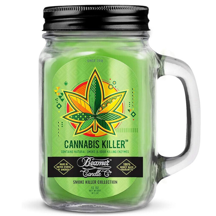 Cannabis Killer Beamer Candle