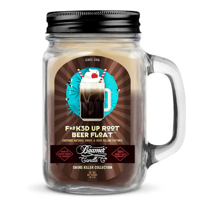 F*#k3d Up Root Beer Beamer Candle