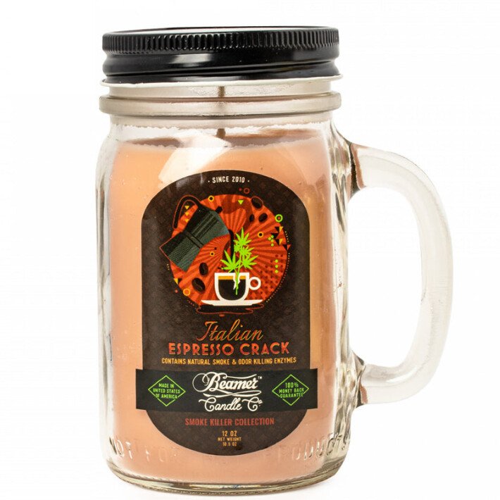 Italian Espresso Crack Beamer Candle
