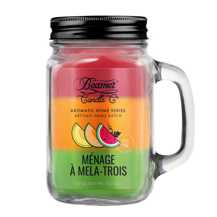 Menage a Mela-Trois Beamer Candle