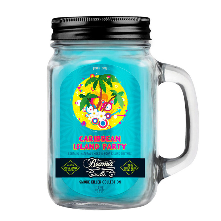 Caribbean Island Party Beamer Candle