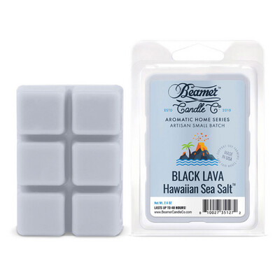 Beamer - Black Lava Hawaiian Sea Salt Wax Melts