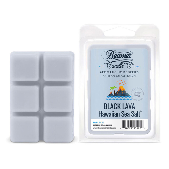 Beamer - Black Lava Hawaiian Sea Salt Wax Melts