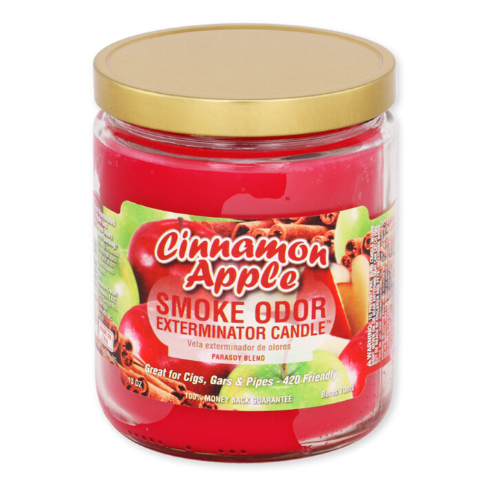 Cinnamon Apple Smoke Odor Candle