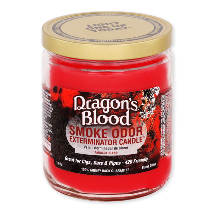 Dragon&#39;s Blood Smoke Odor Candle