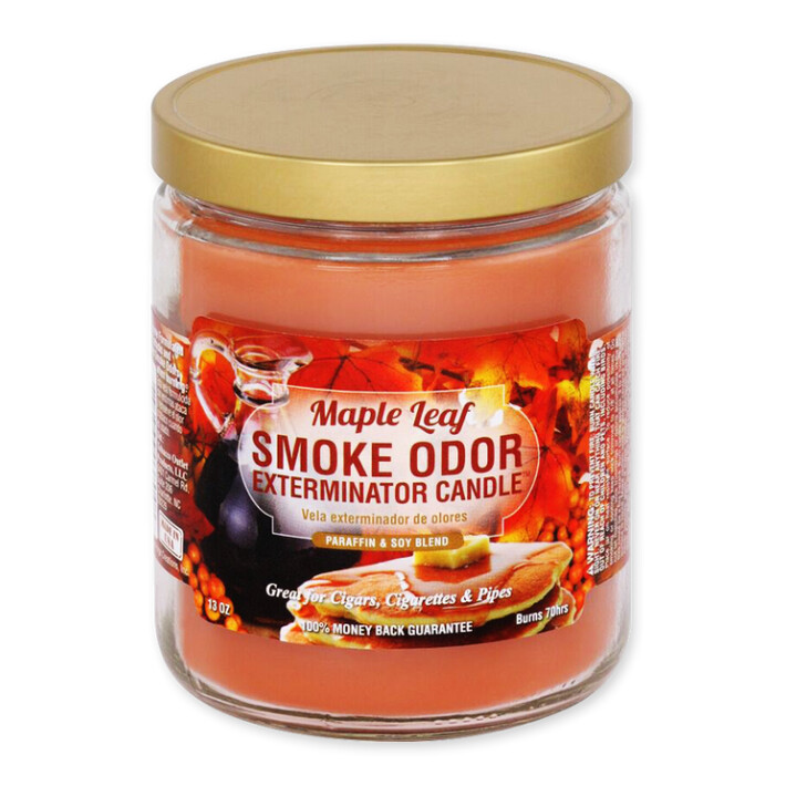 Maple Leaf Smoke Odor Candle