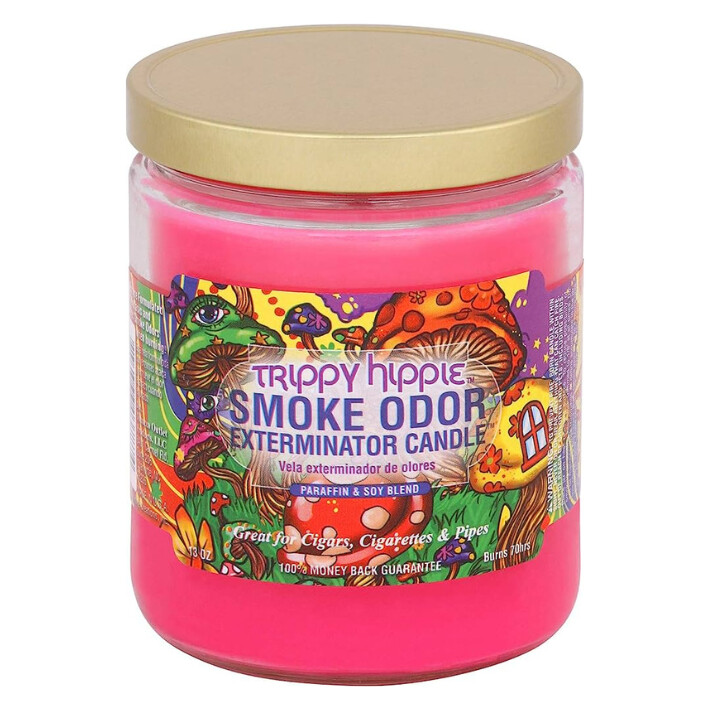 Trippy Hippie Smoke Odor Candle